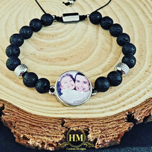 Cargar imagen en el visor de la galería, Pulsera ajustable para caballero
