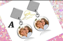 Cargar imagen en el visor de la galería, Pendientes en Stainless steel con foto
